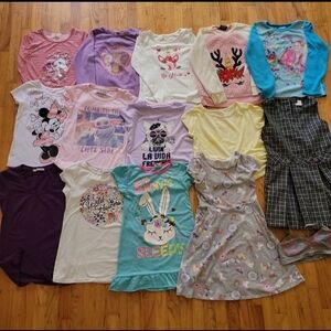 Girls' 7/8 custom clothing bundle